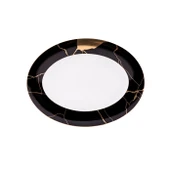 Jumbo Marble Bone 61 Parça 12 Kişilik Yemek Takımı thumbnail 8