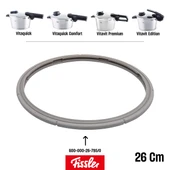 Fissler Düdüklü Tencere Orijinal Kapak Lastiği 26 cm - Yeni Model - 1