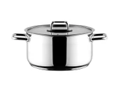 Aryıldız Colombus Metal Kulp Cam Kapak Derin Tencere - 28 Cm - 1