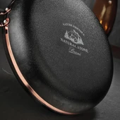 Brioni Royal Stone 7 Parça Tencere Seti - Antrasit/Bakır - 8