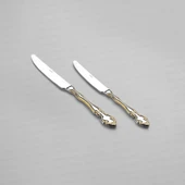 Nehir Adriana Altın Sade 84 Parça Kutulu Çatal Kaşık Bıçak Takımı thumbnail 4