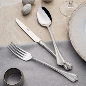 Nehir Fulya Saten 6lı Yemek Çatal - 1