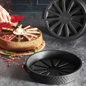 Kahramanlar Lizbon Black Titanyum Kek Kalıbı - 27 Cm thumbnail 1