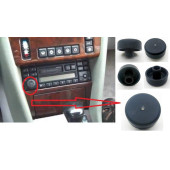 Mercedes-Benz S-Class W140 1991-1998 ile Uyumlu Radyo Ses Düğmesi Kapağı - 7