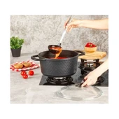 Kahramanlar Motto Döküm Derin Tencere-24 cm - 3