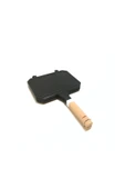 Taşhan T-0083 Greblon Kaplama Çıkarılabilir Plakalı Pratik Ocak Üstü Tost Makinesi-23.5x17.5 cm - 3
