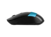 Sm-18 Usb Siyah/mavi 2.4ghz Optik Kablosuz Mouse - 4