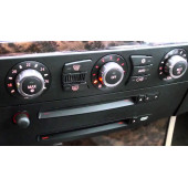 BMW 5 Serisi E60 2001-2010 E61 2004-2010 ile Uyumlu Klima OFF Düğmesi Kapağı - 9