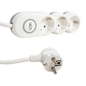 Vea VE2S3S 3 lü Anahtarlı Çoklu Priz 2 Metre Uzatma Kablosu 3500 Watt 10 Amper Bakır Kablo - 3