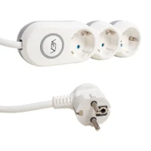 Vea VE2S3S 3 lü Anahtarlı Çoklu Priz 2 Metre Uzatma Kablosu 3500 Watt 10 Amper Bakır Kablo - 4
