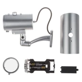 Powermaster Kırmızı Ledli Caydırıcı Sahte Maket Kamera Pilli Yanıp Sönen Işık Dış Mekan İçin Uygun - 4