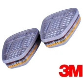 3M 6057 ABE1 Organik İnorganik Asit Gaz Filtresi - 1