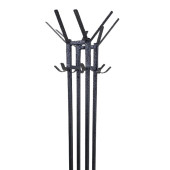 Ayaklı Metal Askılık Portmanto Kırmızı Renk - 7