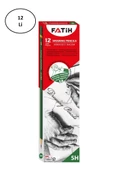 Fatih Dereceli Kurşun Kalem 5-H 12 Li - 1