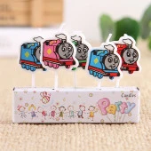 VIP THOMAS BIRTHDAY CANDLE THOMAS PASTA MUMU 5 ADET THOMAS DOĞUM GÜNÜ MUMU THOMAS DOĞUM GÜNÜ MUMLARI thumbnail 1