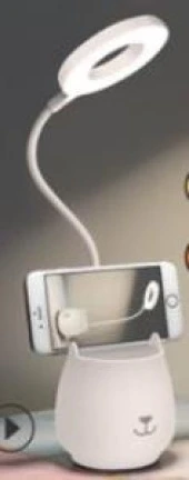 Elba Q17-2 USB Şarjlı Masa Lambası - 1