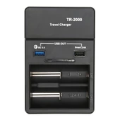 Liitokala Tr-2000 2 Li Pil Şarj Cihazı Aleti 26650 21700 18650 18350 20650 14500 Aa Aaa - 1