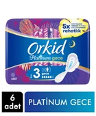 Orkid Platinum Comford Gece 6'li Ped - 1