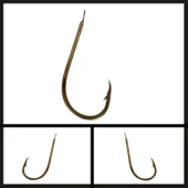 Uyguna-Yakala 25 Adet Dft 530 Bronz İğne No:1-İĞN.661 thumbnail 2