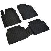 Subaru Forester Havuzlu Pufi Diamond 3D Universal Paspas Siyah thumbnail 1