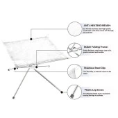 Madfox Fire Rack Katlanır Ateş Sehpası [Brülör] - 2