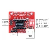 A4988 / DRV8825 Step Motor Sürücü Kontrol Kartı thumbnail 3