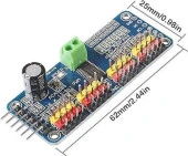 16 Kanallı PWM Servo Sürücü Modülü thumbnail 2