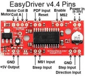 EasyDriver v44 A3967 Step Motor Sürücü thumbnail 3