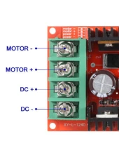 9-50V 2000W 40A PWM DC Motor Hız Kontrolcüsü thumbnail 2