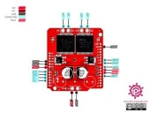 VNH2SP30 30A Monster Moto Step Motor Sürücü thumbnail 2