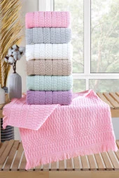 Aysu | 6lı 50x90 cm El&Yüz Havlu Seti - 1