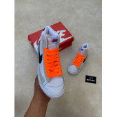 Nike Blazer Jumbo Beyaz Siyah Turuncu - 2