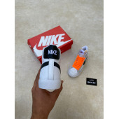 Nike Blazer Jumbo Beyaz Siyah Turuncu - 4