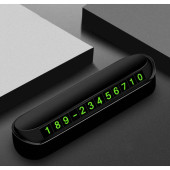 qasul Araç Parktel Numaratör Oto Telefon Park Numaratörü Ön Cam Torpido Siyah 2 Adet TEK FİYAT arabanumaralık - 1