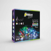ORBUS Ses Sensörlü Peri LED 10 Metre - 1