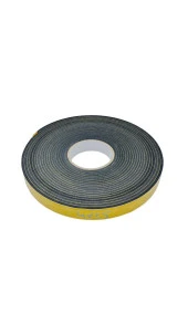 Contacall Endüstriyel EVA 4mm x 25 mm Çift Taraflı Yapışkan Bantlı Yalıtım Süngeri - 1