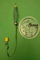 SR SazanRig 30 gr Yaylı Yüzen Çift Mısırlı Sazan Takımı - 1