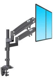 North Bayou Nb H180 Mnt05 22-32" Lcd Led Çift Monitör Tutucu Amortisörlü Monitör Standı - 1