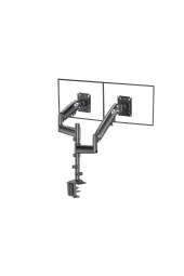 North Bayou Nb H180 Mnt05 22-32" Lcd Led Çift Monitör Tutucu Amortisörlü Monitör Standı - 2