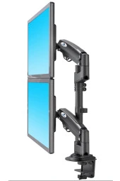 North Bayou Nb H180 Mnt05 22-32" Lcd Led Çift Monitör Tutucu Amortisörlü Monitör Standı - 4