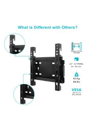 Led Tv Askı Aparati Sabit 22"-32" Inch Metal Döküm thumbnail 3