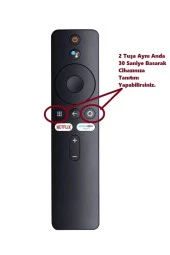 Xiaomi Mi Box S 4k Tv Stick Uyumlu Netflix Prime Video Tuşlu Kumanda ( Sadece Kumanda ) - 2