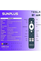 Sunplus Tesla S4 Air 32 GB 4K Android TV Box - 2