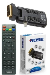 Pratik Uydu Alıcısı Türkiye Genel Kanallar Sd Mini Uydu Alıcı Dijital Kumanda Setli The Mini Scart - 5