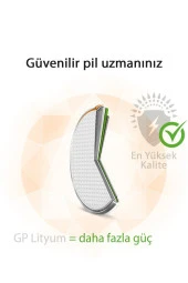 Tekli CR2032 3V Lityum Düğme Pil (GPCR2032-U1) - 4