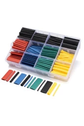 Makaron Isı Ile Daralan Kablo Seti 530 Adet 8 Boy 5 Renk Kutulu - 1