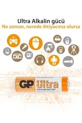 15au Ultra Alkalin Aa Kalın Kalem Pil 40lı - 3