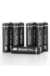 Gp Aaa 800 Mah Şarjlı Ince Kalem Pil 4lü Paket Recyko - 4