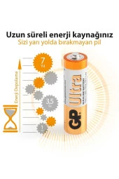 15au Ultra Alkalin Aa Kalın Kalem Pil 40lı - 5