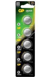 Gp Cr 2025 3 Volt Lityum Para Pil 5 Li - 1